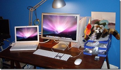 Cinema Display Macbook Coolest Desk Ever Codeclimber